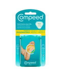 Compeed Plastry na zrogowacenia na podeszwach, 6 szt.