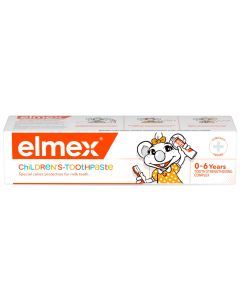 Elmex, pasta do zębów dla dzieci z aminofluorkiem od 1 ząbka do 6 lat, 50 ml