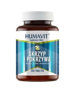 Humavit, skrzyp i pokrzywa, tabletki, 250 szt.