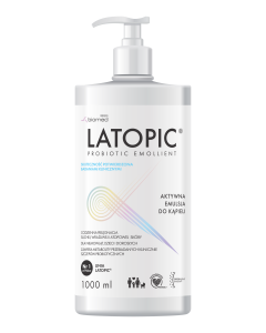 Latopic, aktywna emulsja do kąpieli, 1000 ml