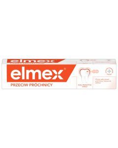 Elmex, przeciw próchnicy z aminofluorkiem, pasta do zębów, 75 ml