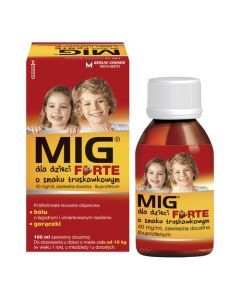 MIG dla dzieci Forte, (40 mg/ml), zawiesina doustna, 100 ml