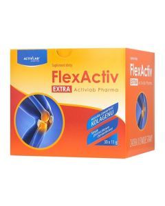 Activlab Pharma FlexActiv Extra, proszek w saszetkach, smak porzeczkowo-żurawinowy, 30 szt.