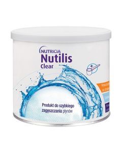 Nutilis Clear, produkt do szybkiego zagęszczania płynów, proszek, 175 g