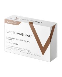 Lactovaginal, kapsułki dopochwowe, twarde, 14 szt.