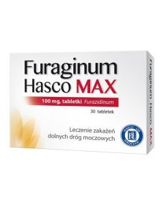 Furaginum Hasco MAX, 100 mg, tabletki, 30 szt.