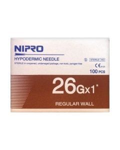 Nipro Needle, igły, 26G, 0,45x12 mm (HN 2613 ET), 100 szt.