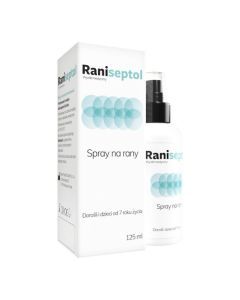 Raniseptol, spray na rany, 125 ml