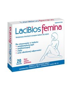 Lacibios Femina, kapsułki, 20 szt.