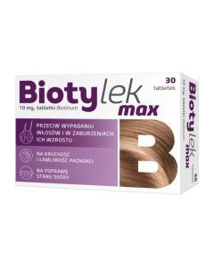 Biotylek Max, 10 mg, tabletki, 30 szt.