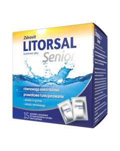 Zdrovit Litorsal Senior, proszek w saszetkach, 15 szt.