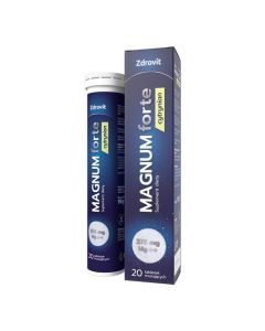Zdrovit Magnum forte cytrynian, tabletki musujące, 20 szt.