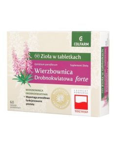 Wierzbownica drobnokwiatowa forte, tabletki, 60 szt.
