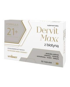 Dervit Max z biotyną, kapsułki, 60 szt.