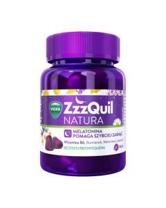 ZzzQuil Natura, żelki, smak owoców leśnych, 30 szt.