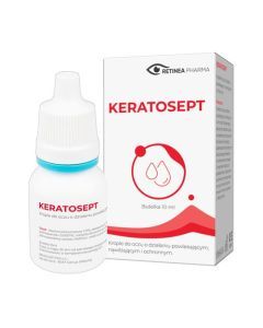 Keratosept, krople do oczu, 10 ml