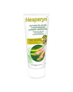 Hesperyn Original, aktywny żel do nóg z kasztanowcem, aloesem i hesperydyną, 240 ml
