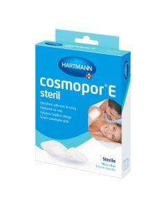 Cosmopor E, samoprzylepny opatrunek jałowy, 10 x 8 cm, 5 szt.