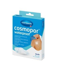Cosmopor Waterproof, samoprzylepny opatrunek jałowy, 10 x 8 cm, 5 szt.