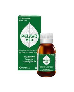 Pelavo Med, 20 mg/4 ml, roztwór doustny, 100 ml