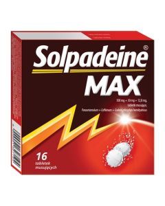 Solpadeine Max, tabletki musujące, 16 szt.