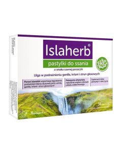 Islaherb, pastylki do ssania, 36 szt.