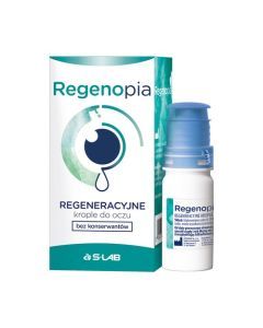Regenopia, regenerujące krople do oczu, bez konserwantów, 10 ml