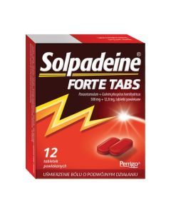 Solpadeine Forte Tabs, tabletki powlekane, 12 szt.