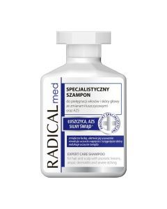 Radical Med, szampon specjalistyczny do włosów i skóry głowy ze zmianami łuszczycowymi oraz AZS, 300 ml