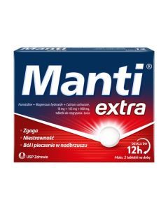 Manti Extra, tabletki do rozgryzania i żucia, 12 szt.