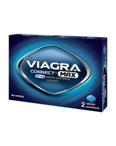 Viagra Connect Max, 50 mg, tabletki powlekane, 2 szt.