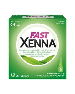 Xenna Fast, mikrowlewki, 10 g x 6 szt.