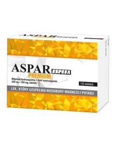 Aspar Espefa Premium, 250 mg + 250 mg, tabletki, 150 szt