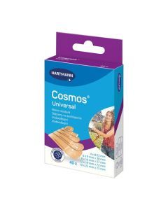 Cosmos Universal, plastry z opatrunkiem, 40 szt.