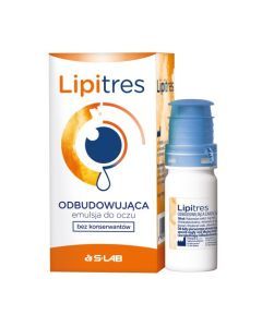 Lipitres, odbudowująca emulsja do oczu, 10 ml