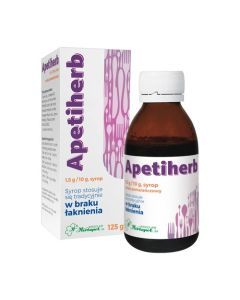 Apetiherb, 1,5 g/10 g, syrop, 125 g