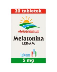 Melatonina LEK-AM, 5 mg, tabletki, 30 szt.