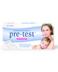 Pre-Test, test ciążowy, płytkowy, 1 szt.
