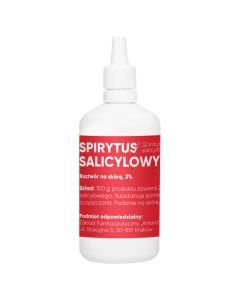 Spirytus salicylowy, 2%, roztwór na skórę, 100 g (Amara)