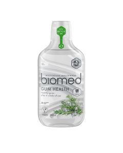 Biomed, płyn do płukania jamy ustnej Well Gum - mięta + zioła, 500 ml