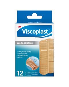 Viscoplast Wodoodporny, plastry, 12 szt.