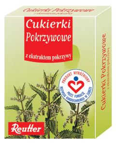 Cukierki, pokrzywowe, 50 g