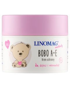 Linomag, Bobo A+E, krem ochronny dla dzieci i niemowląt, 50 ml
