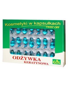 Gal, odżywka keratynowa, kapsułki żelatynowe, 48 szt.