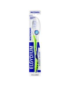 Elgydium Whitening soft, szczoteczka wybielająca do zębów, miękka, 1 szt.