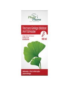 Tinctura Ginkgo bilobae Phytopharm, płyn doustny, 100 ml