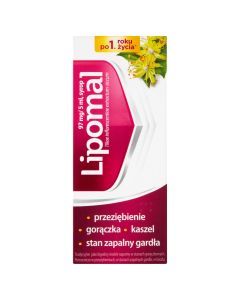Lipomal, 97 mg/5 ml, syrop, 125 g