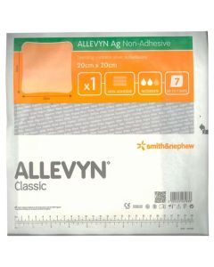 Allevyn Ag Non Adhesive, opatrunek, 20 cm x 20 cm, 1szt. (z opakowania 10 szt.)