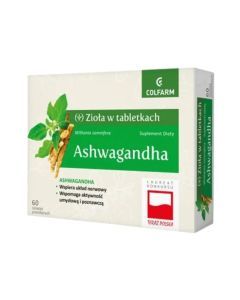 Ashwagandha, tabl., 60 szt