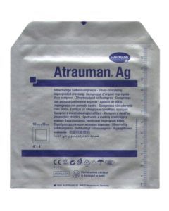 Atrauman Ag, opatrunek z maścią,10 cm x 10 cm, 1 szt.